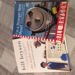 Billie Bryson books (2) - the mother tongue, I'm a stranger here myself